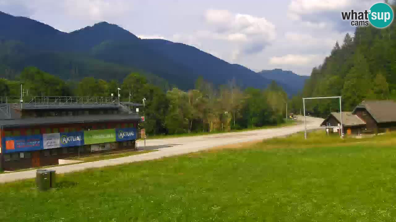 Podkoren / Kranjska Gora – Arrivee slalom géant