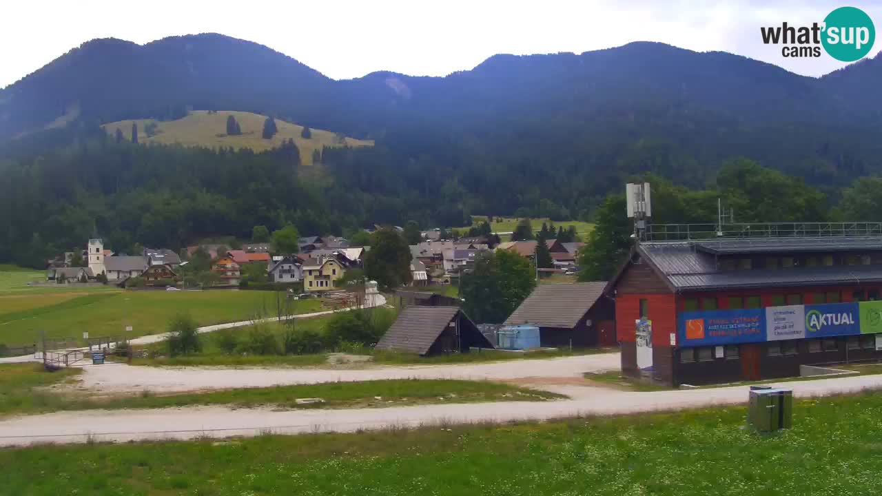 Podkoren Webcam Kranjska Gora | Finish of Giant slalom