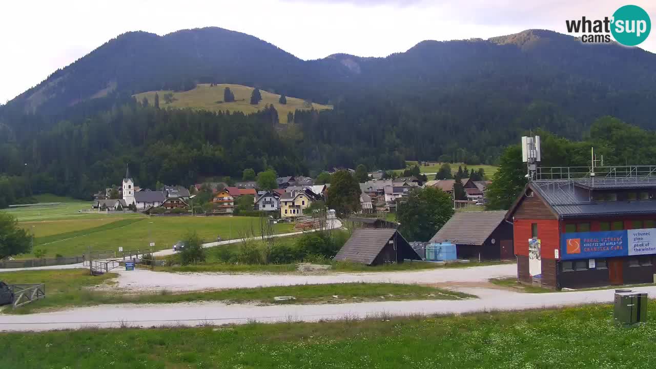Podkoren / Kranjska Gora – Arrivee slalom géant