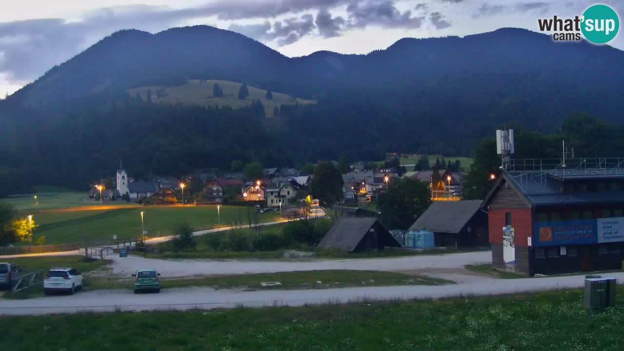 Podkoren Webcam Kranjska Gora | Finish of Giant slalom