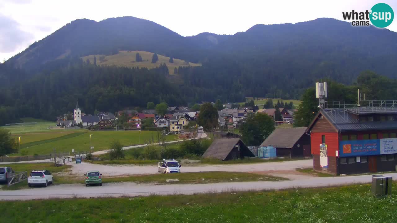 Podkoren Webcam Kranjska Gora | Finish of Giant slalom