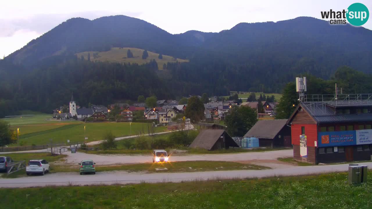 Podkoren Webcam Kranjska Gora | Finish of Giant slalom