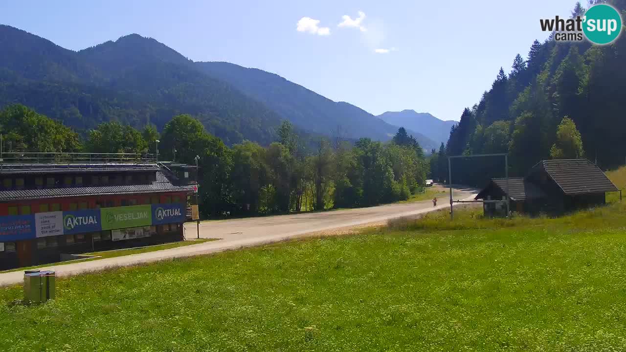 Podkoren / Kranjska Gora – Arrivee slalom géant