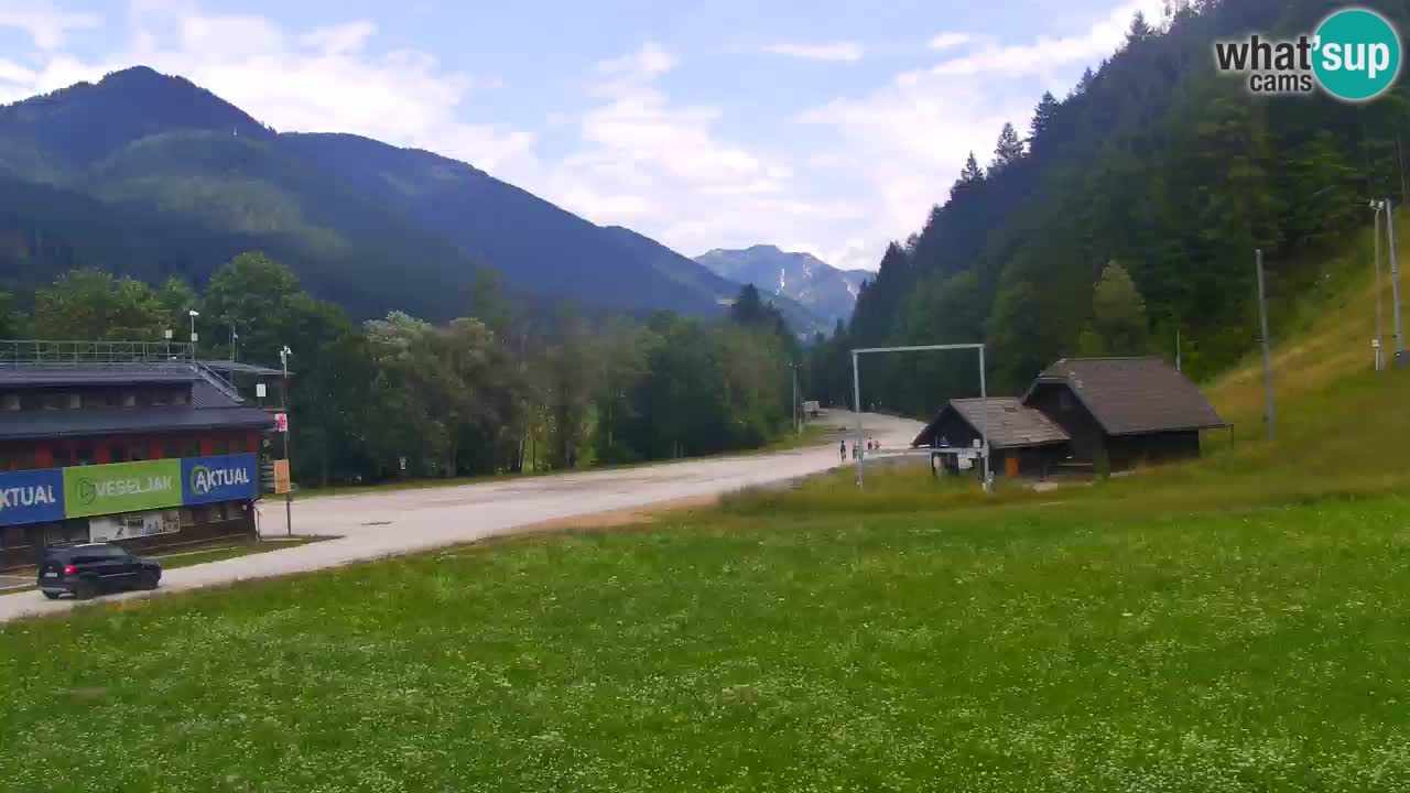 Podkoren Webcam Kranjska Gora | Finish of Giant slalom