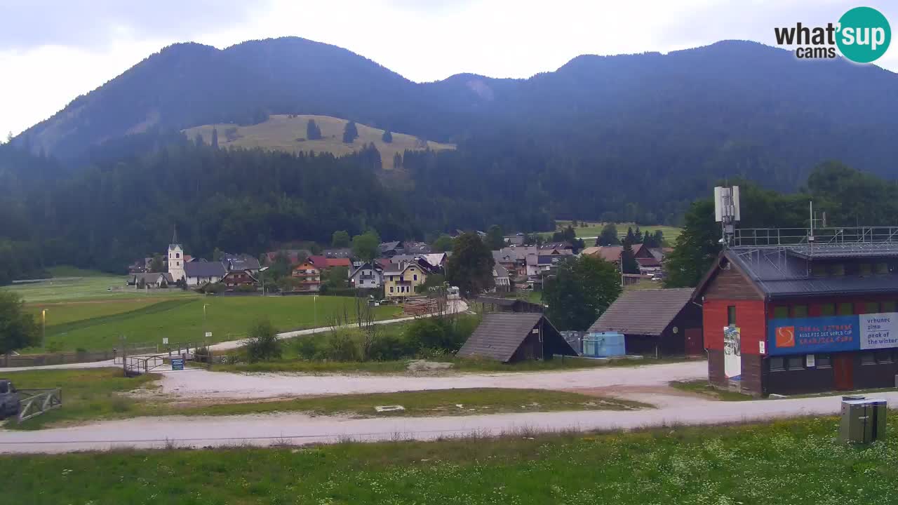 Podkoren / Kranjska Gora – Arrivee slalom géant