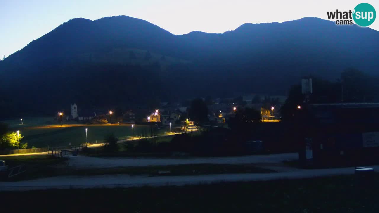 Podkoren / Kranjska Gora – Arrivee slalom géant