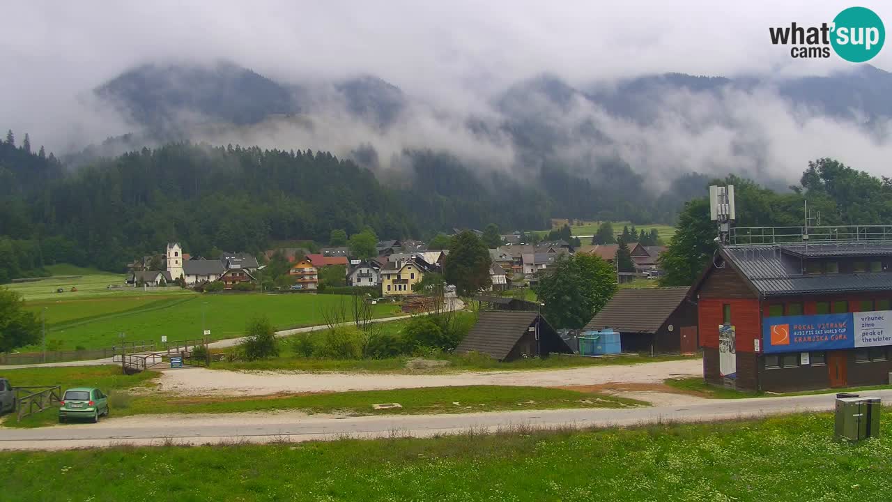 Podkoren Webcam Kranjska Gora | Finish of Giant slalom