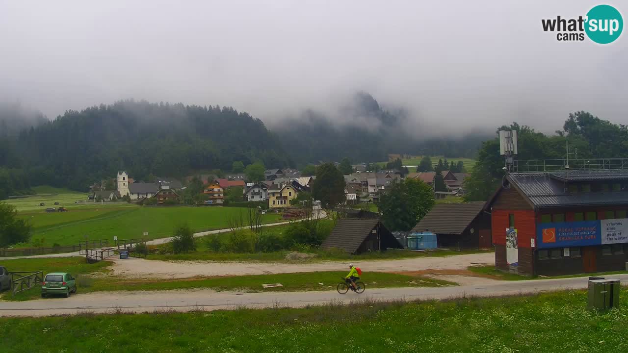 Podkoren Webcam Kranjska Gora | Finish of Giant slalom