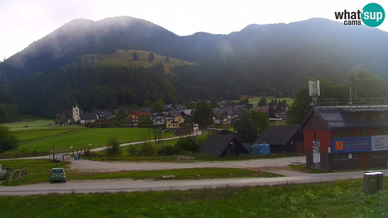 Podkoren Webcam Kranjska Gora | Finish of Giant slalom