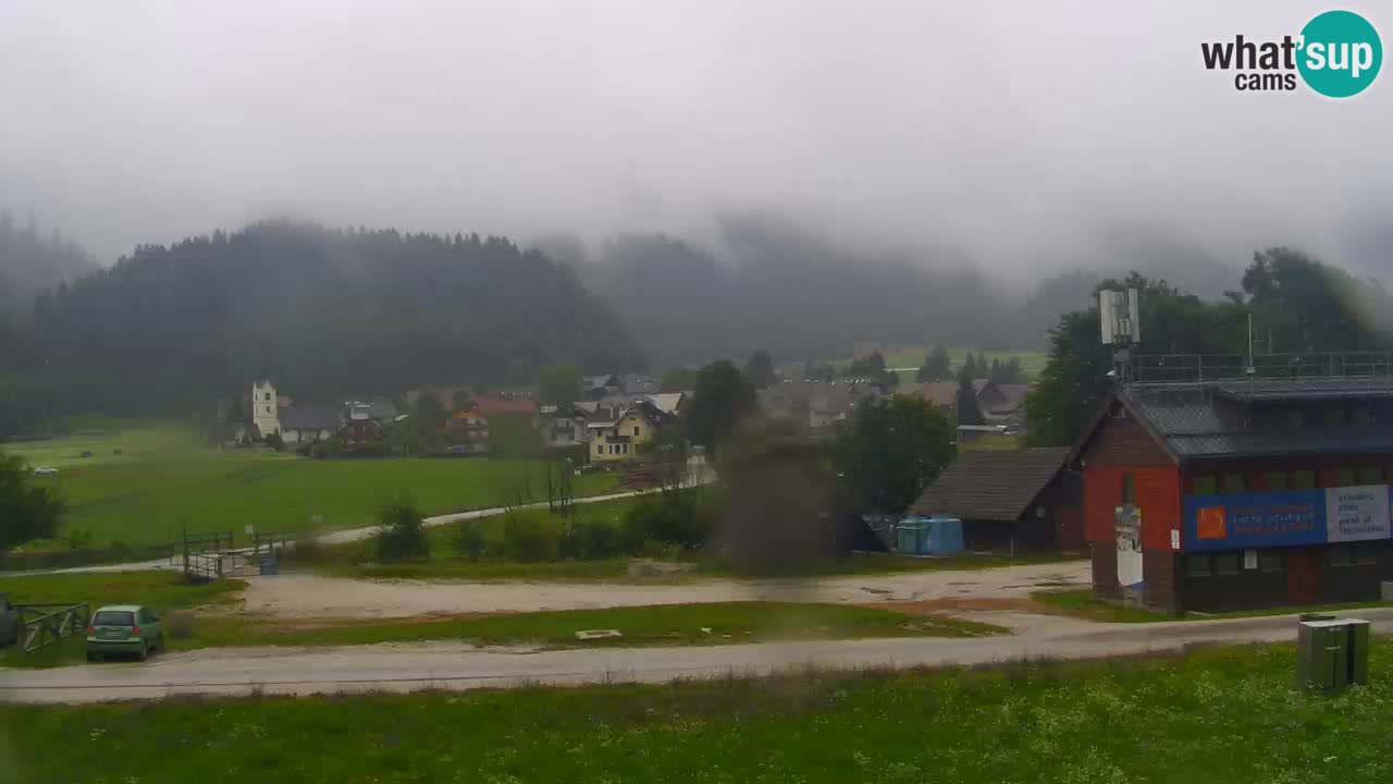 Podkoren / Kranjska Gora – Arrivee slalom géant