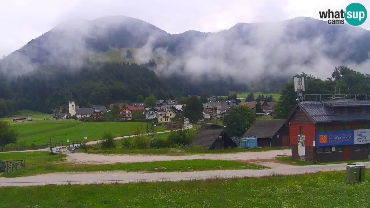 Podkoren Webcam Kranjska Gora | Finish of Giant slalom