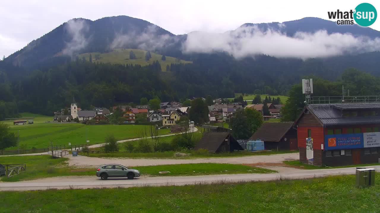 Podkoren Webcam Kranjska Gora | Finish of Giant slalom