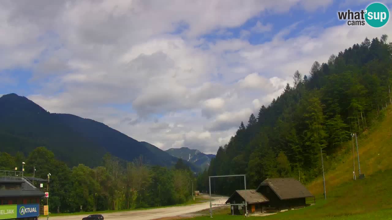 Podkoren / Kranjska Gora – Arrivee slalom géant