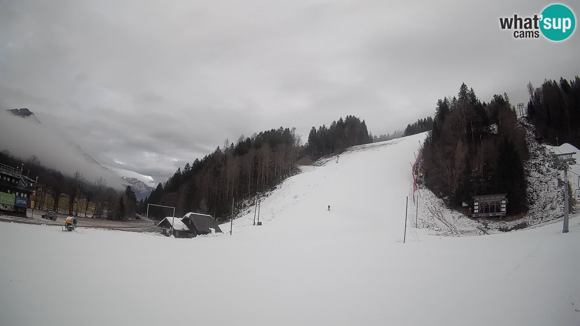 Podkoren / Kranjska Gora – Arrivee slalom géant