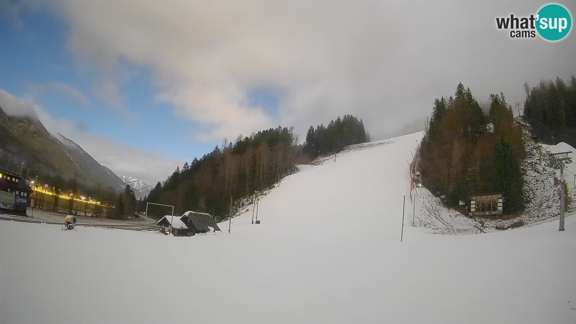 Podkoren / Kranjska Gora – Arrivee slalom géant