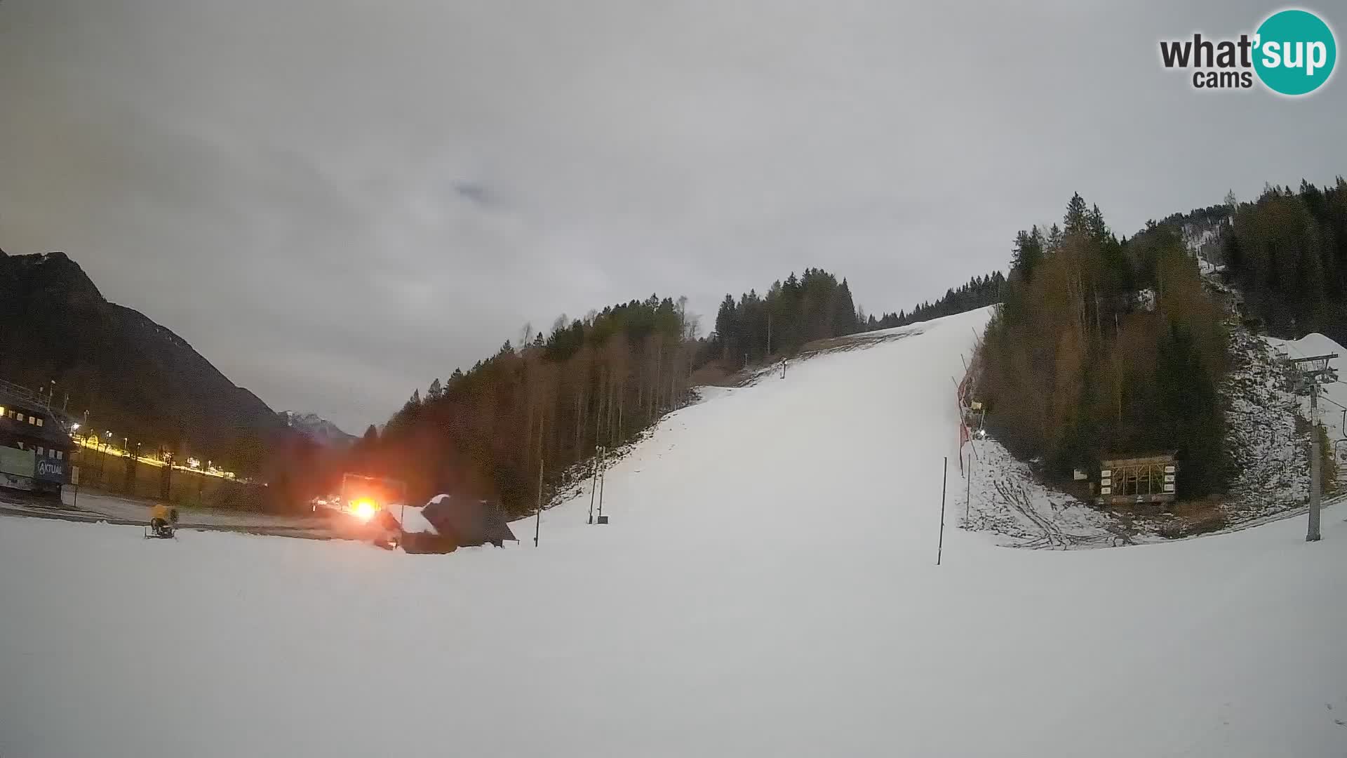 Podkoren Webcam Kranjska Gora | Finish of Giant slalom