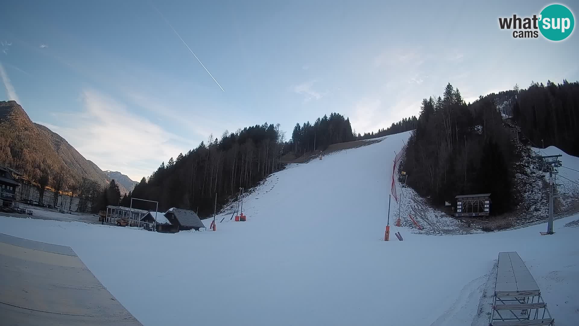 Podkoren / Kranjska Gora – Arrivee slalom géant