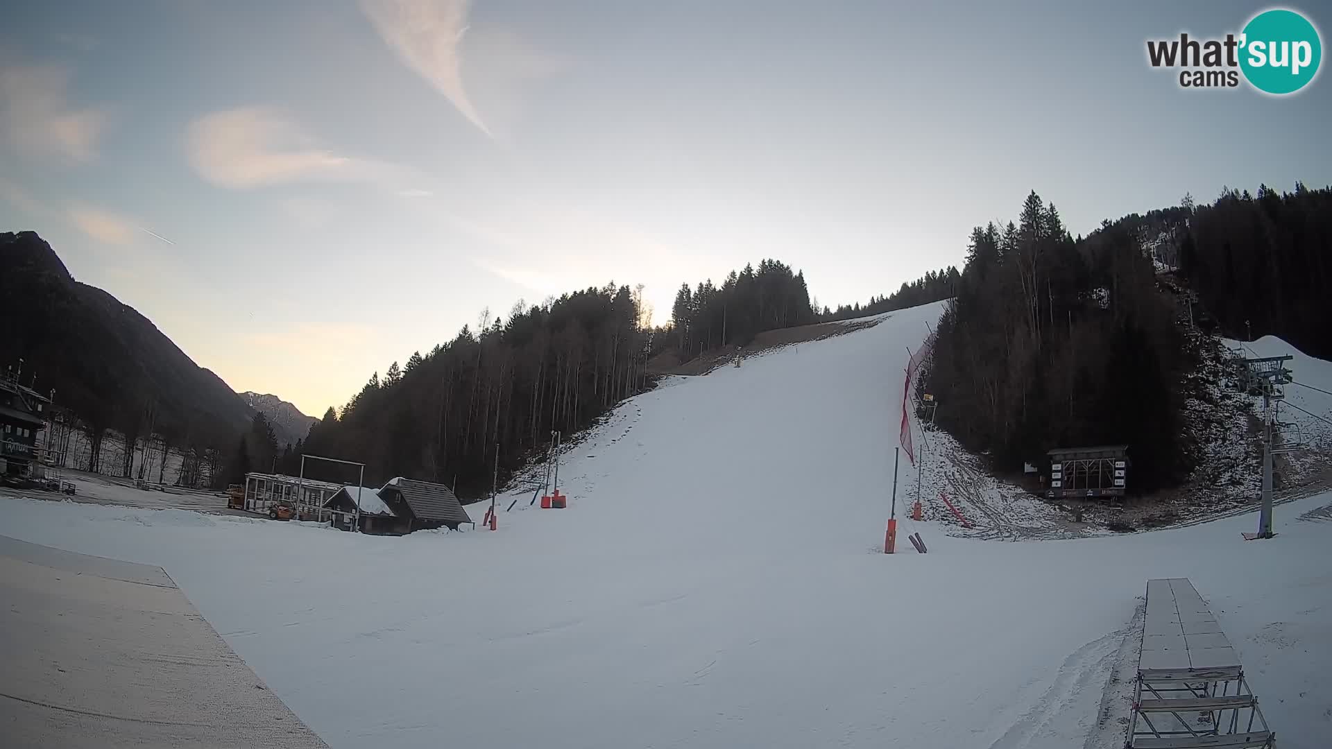 Podkoren Webcam Kranjska Gora | Finish of Giant slalom
