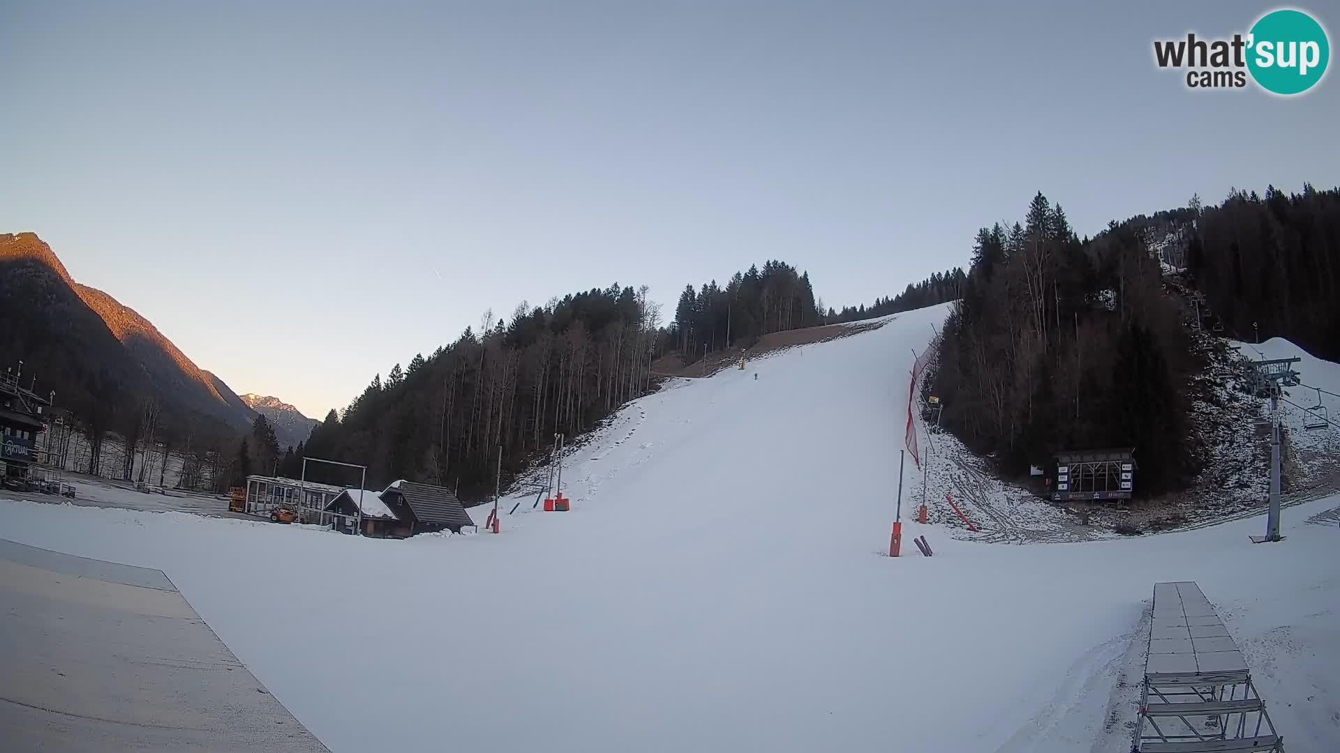 Podkoren Webcam Kranjska Gora | Finish of Giant slalom