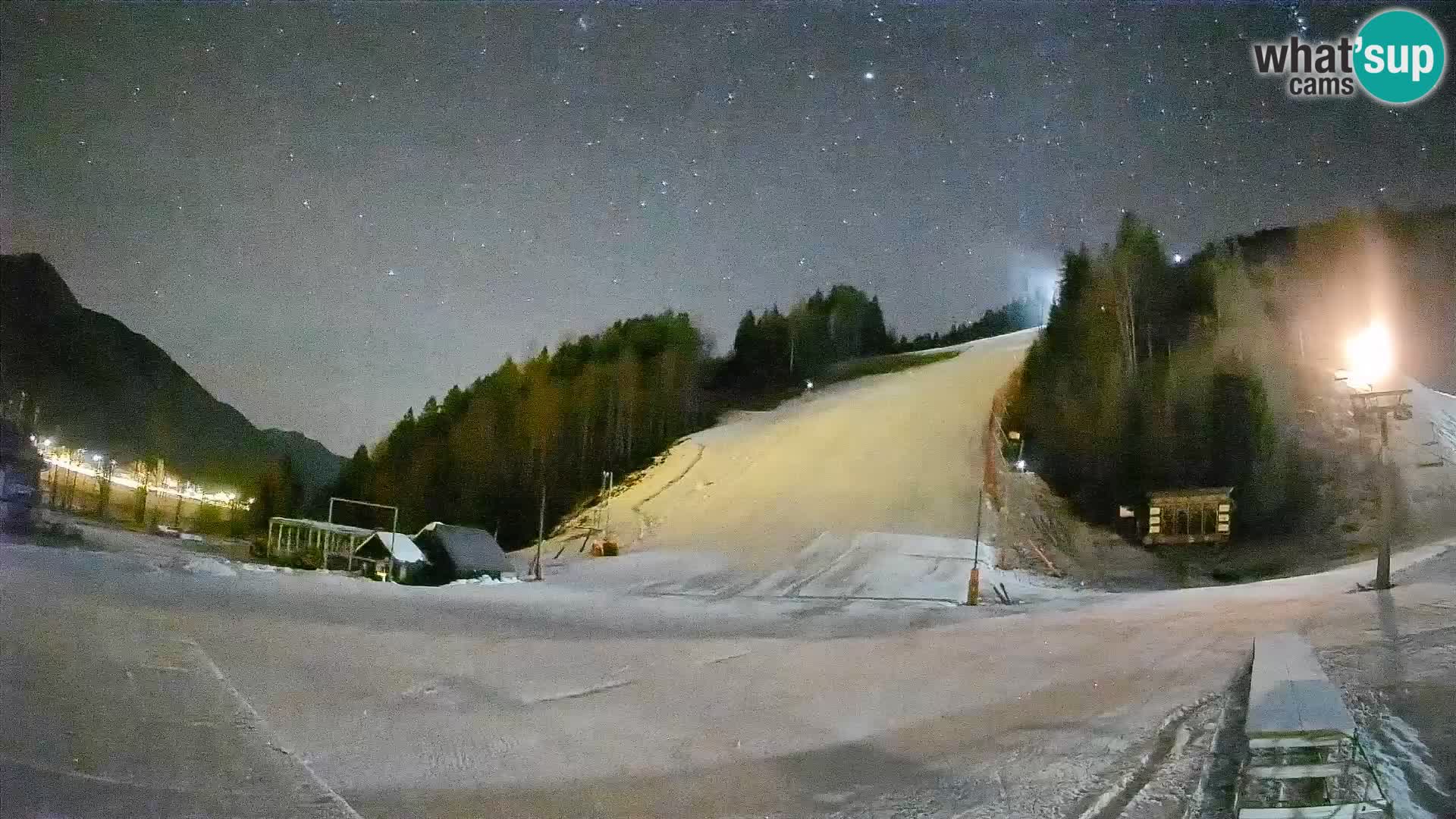 Podkoren Webcam Kranjska Gora | Finish of Giant slalom