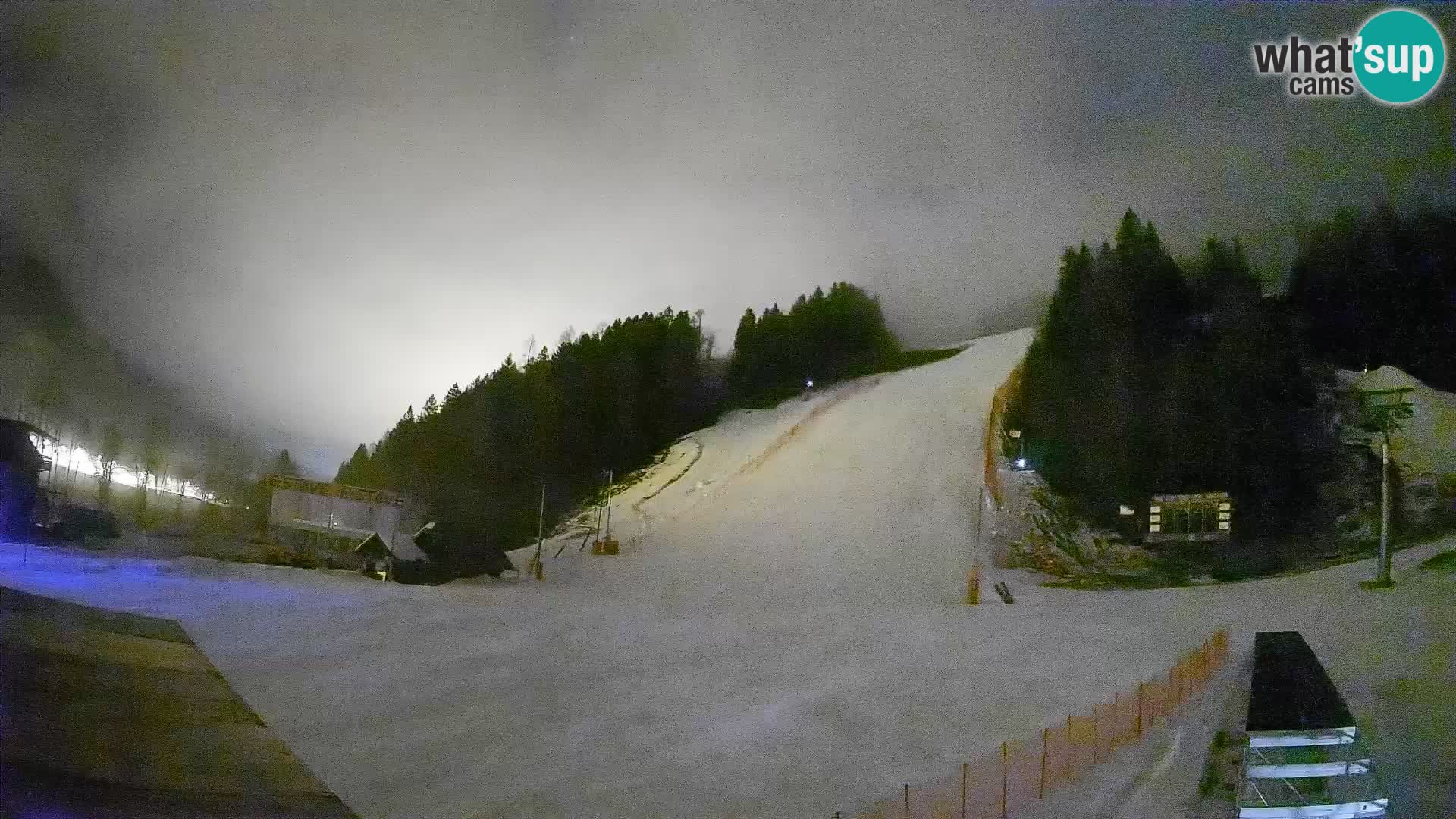 Podkoren / Kranjska Gora – Arrivee slalom géant