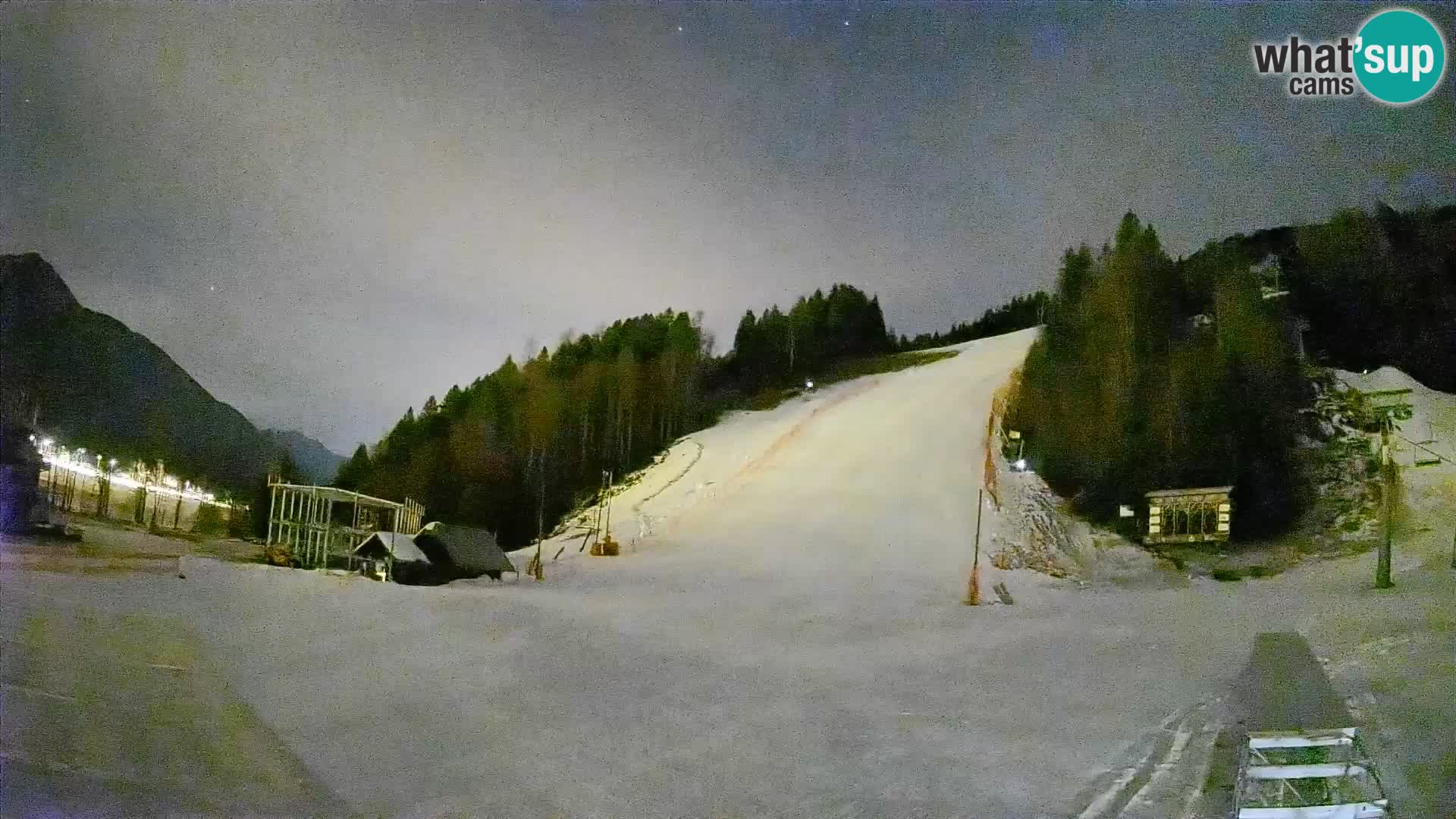 Podkoren / Kranjska Gora – Arrivee slalom géant