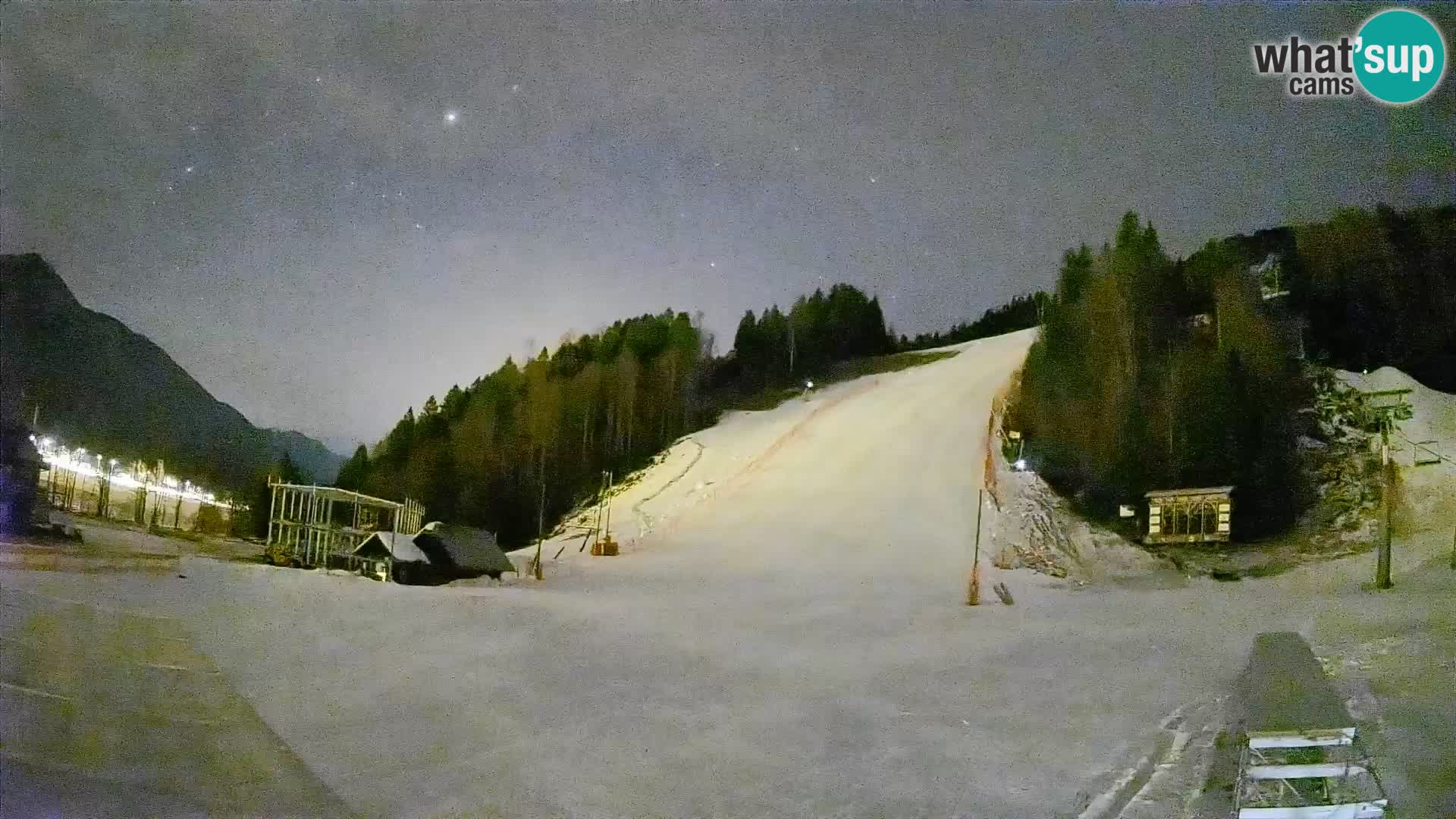 Podkoren Webcam Kranjska Gora | Finish of Giant slalom