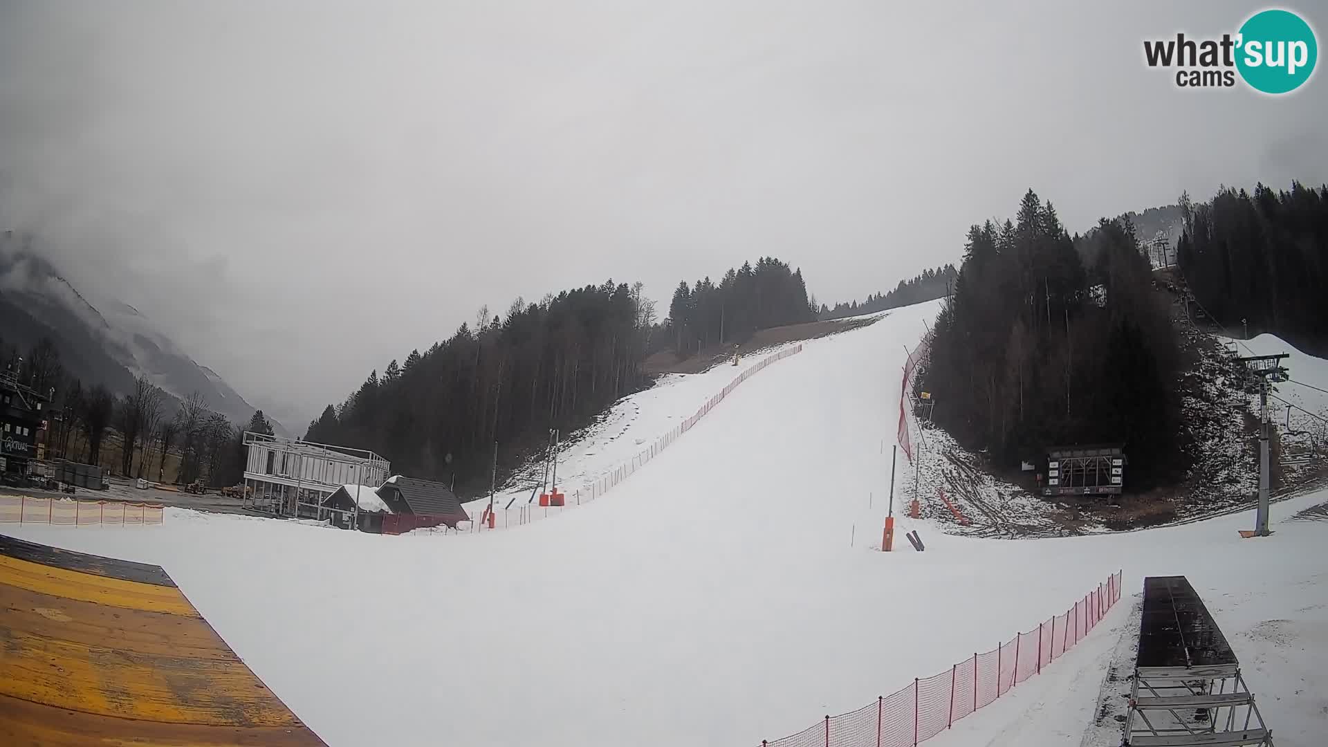 Podkoren / Kranjska Gora – Arrivee slalom géant