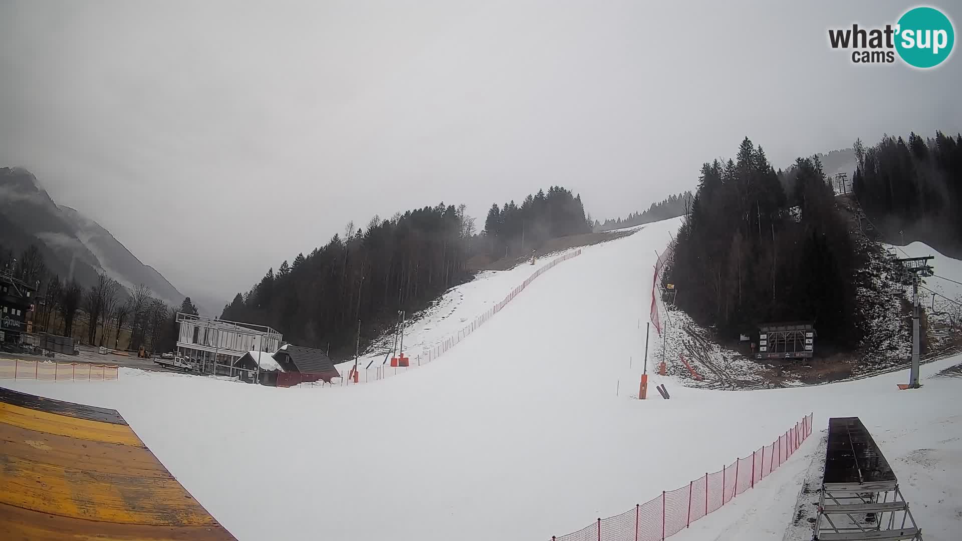 Podkoren / Kranjska Gora – Arrivee slalom géant
