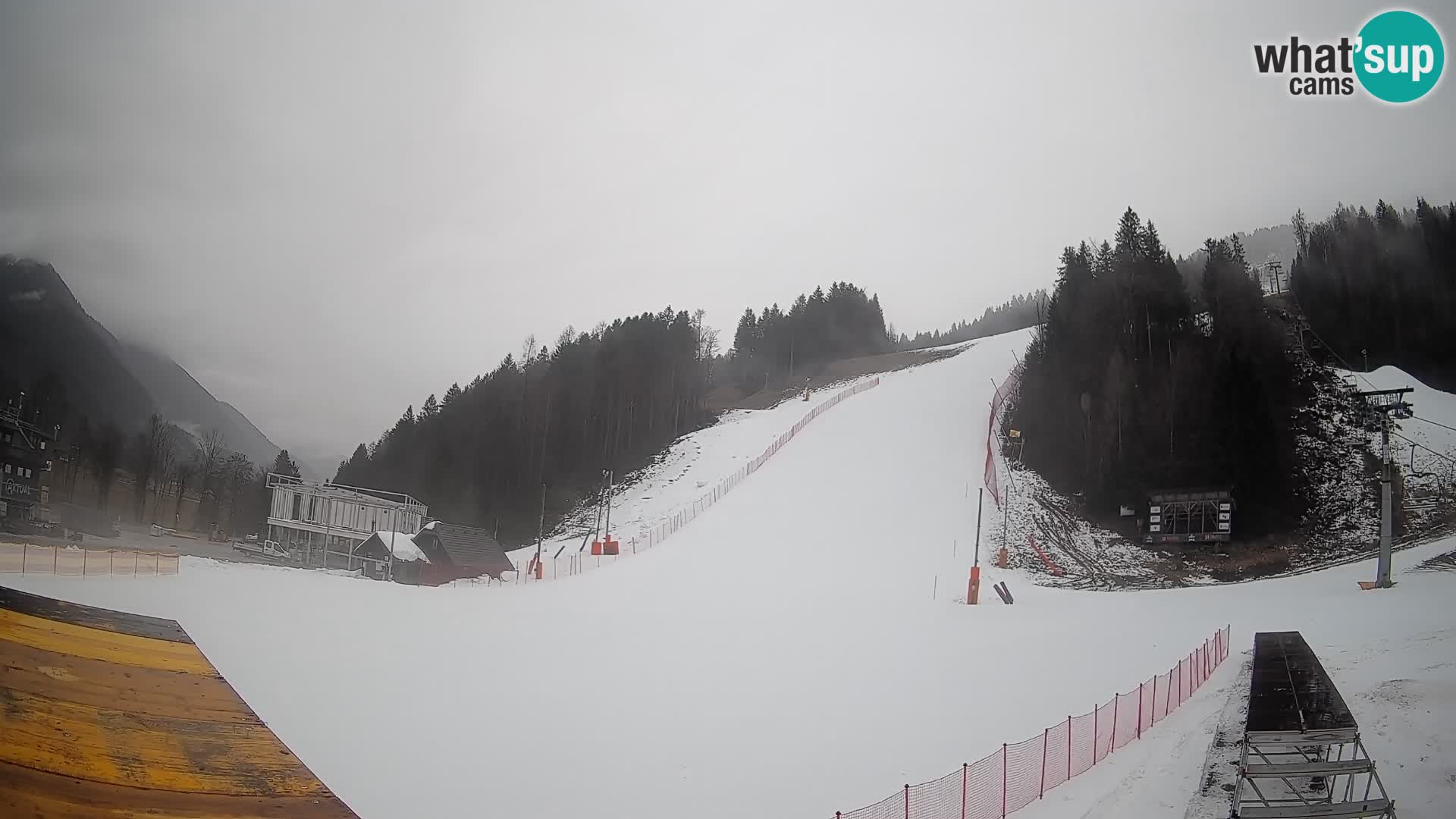 Podkoren / Kranjska Gora – Arrivee slalom géant