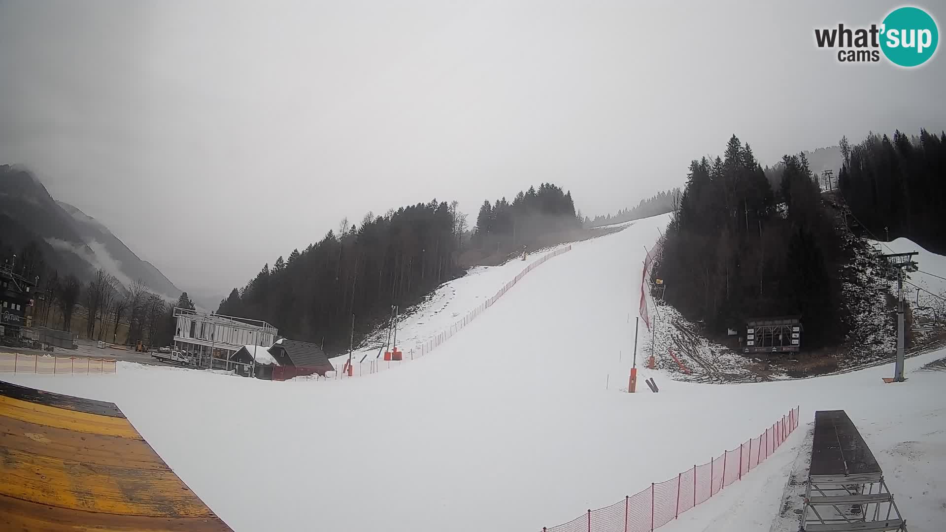 Podkoren / Kranjska Gora – Arrivee slalom géant