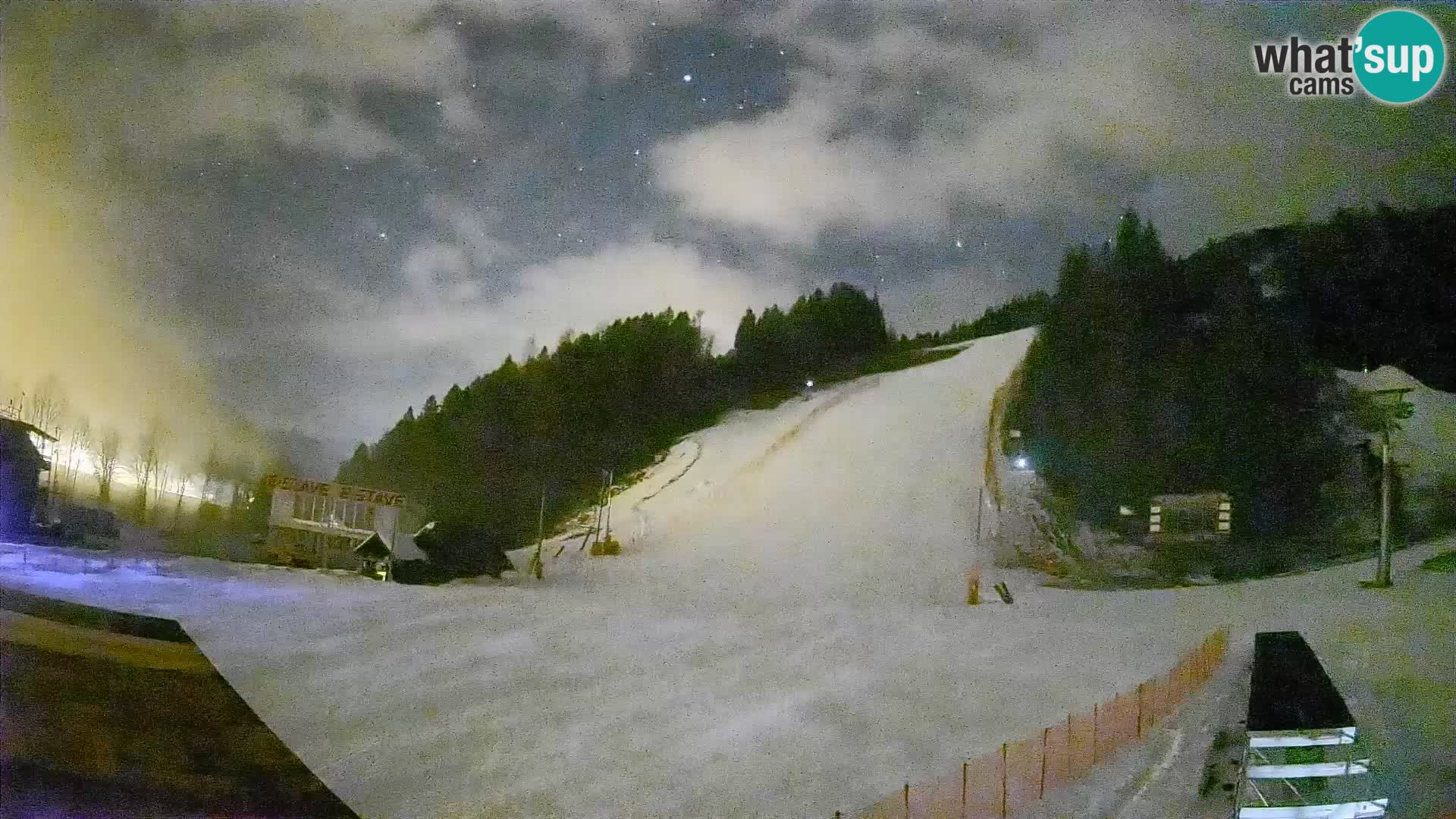 Podkoren / Kranjska Gora – Arrivee slalom géant