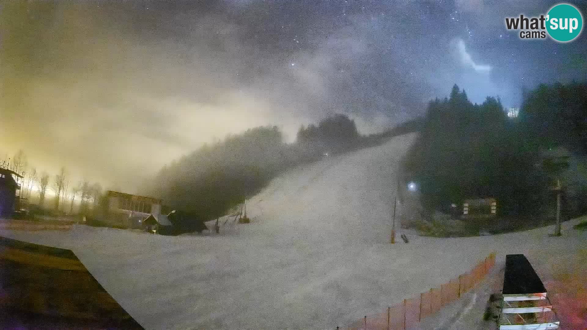 Podkoren Webcam Kranjska Gora | Finish of Giant slalom