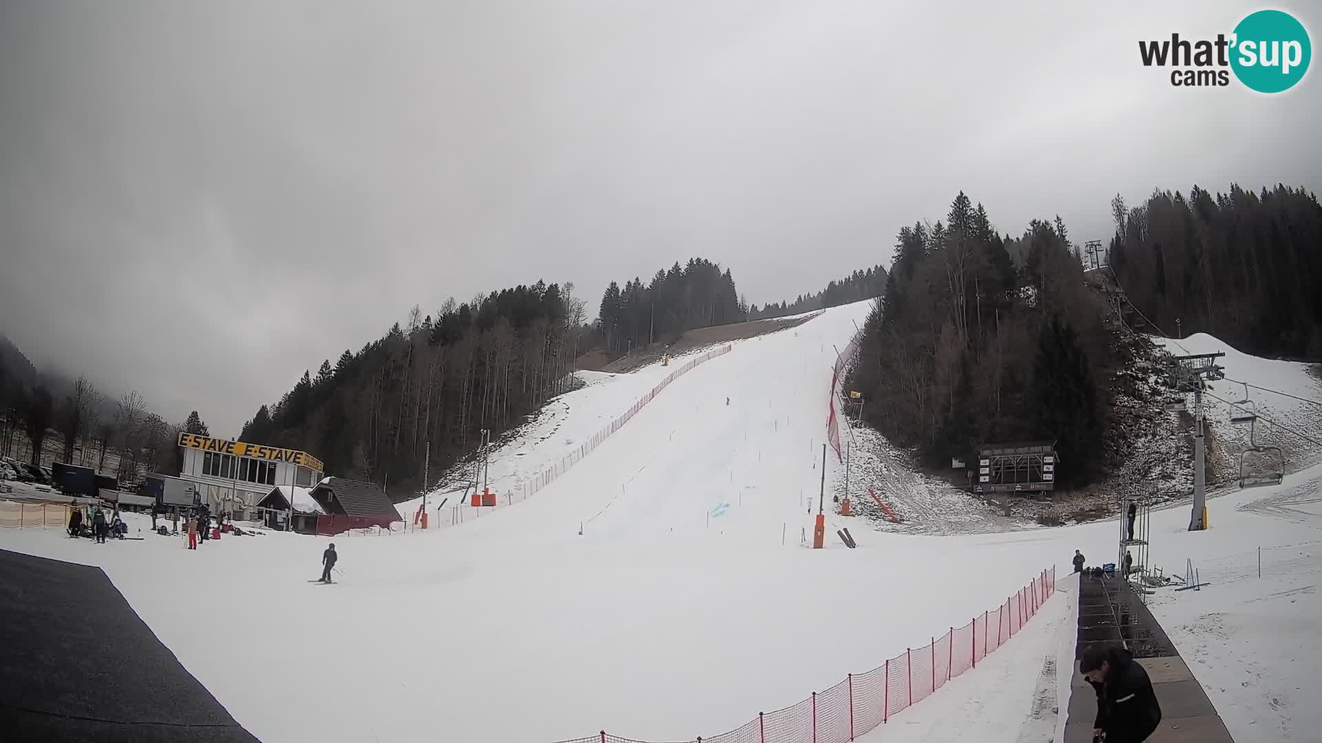 Podkoren / Kranjska Gora – Arrivee slalom géant