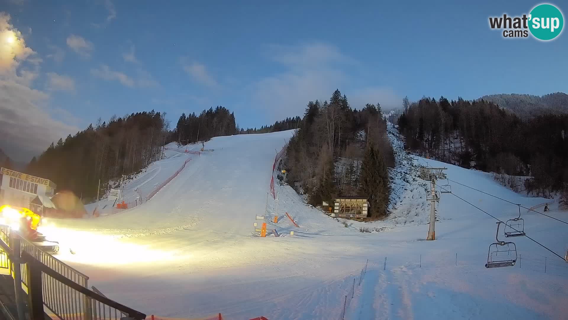 Podkoren slalom géant | Start – Kranjska Gora