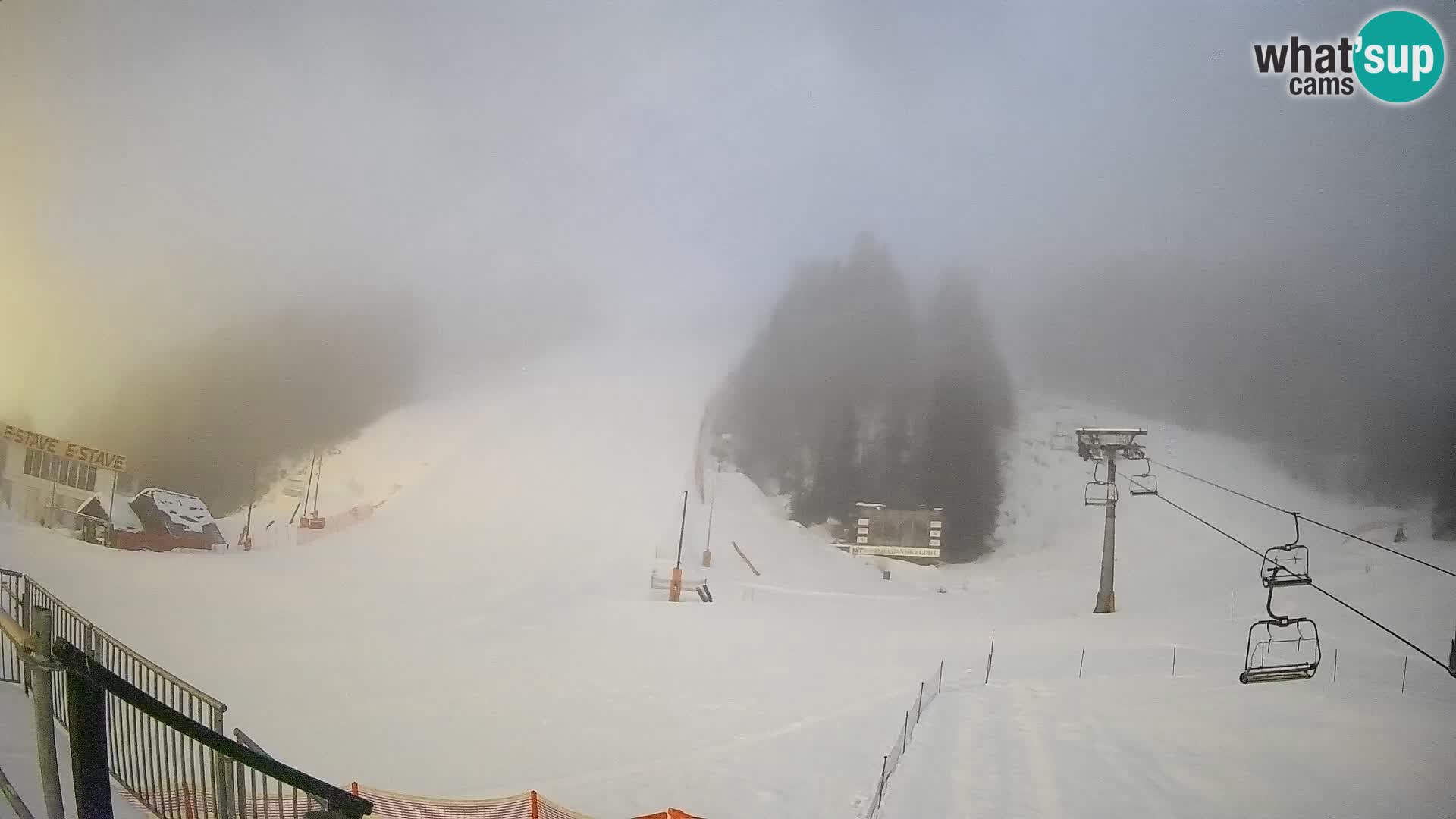 Podkoren / Kranjska Gora – Arrivee slalom géant