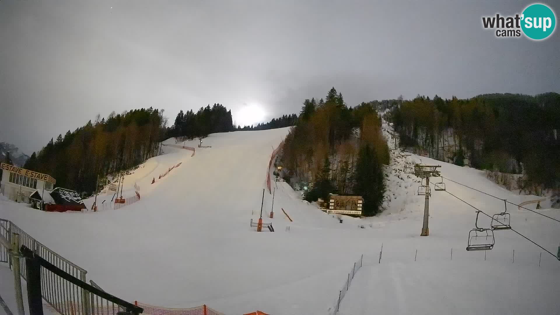 Podkoren / Kranjska Gora – Arrivee slalom géant