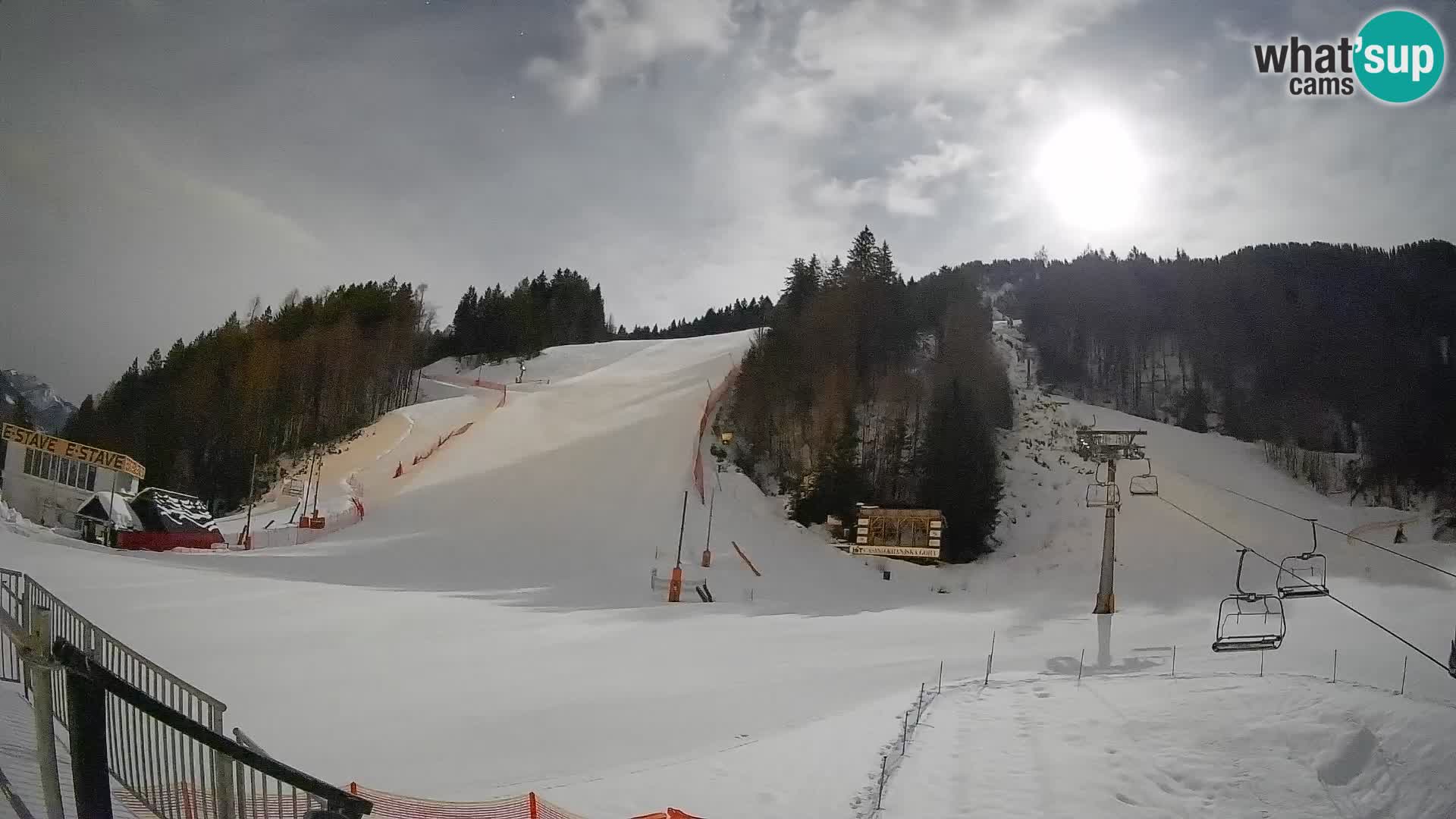 Podkoren / Kranjska Gora – Arrivee slalom géant