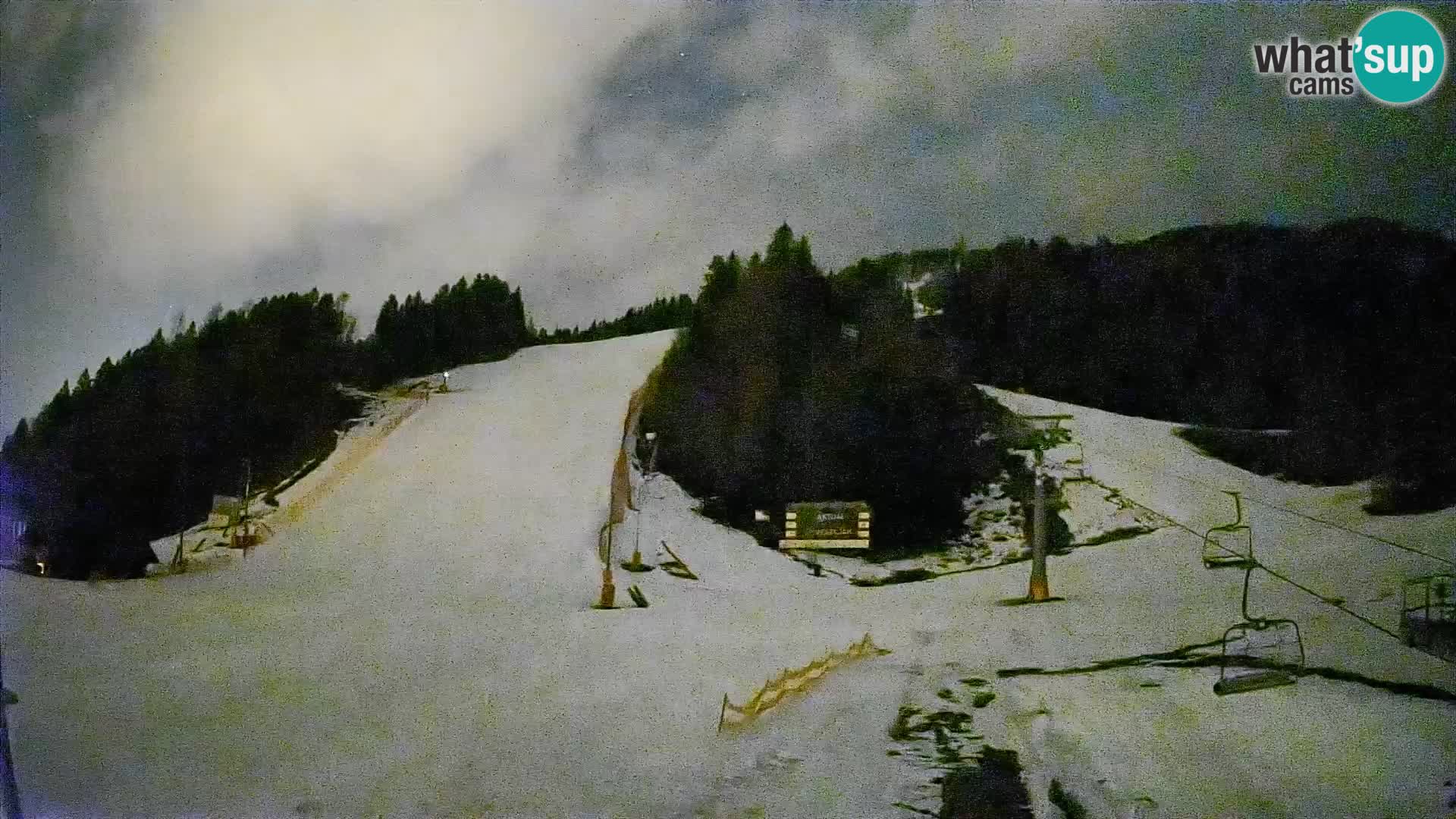 Podkoren / Kranjska Gora – Arrivee slalom géant