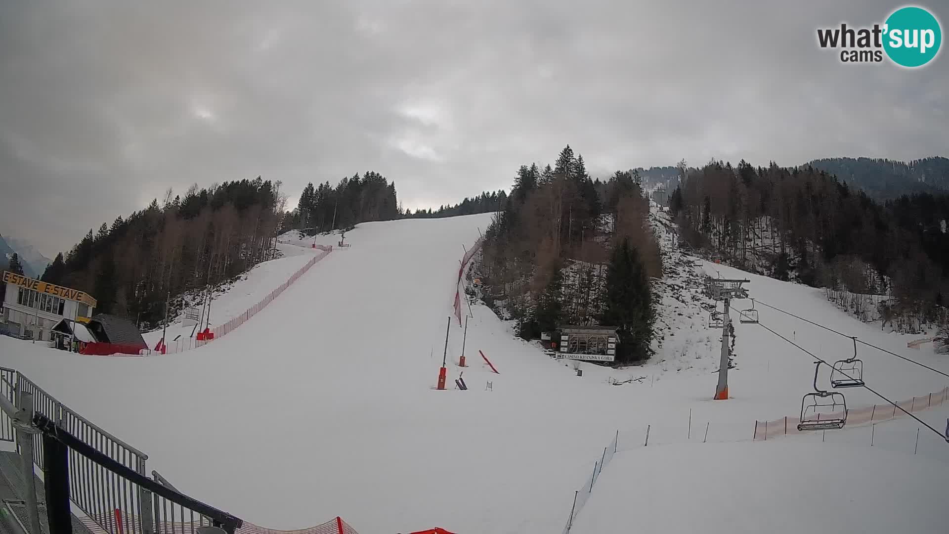 Podkoren Webcam Kranjska Gora | Finish of Giant slalom