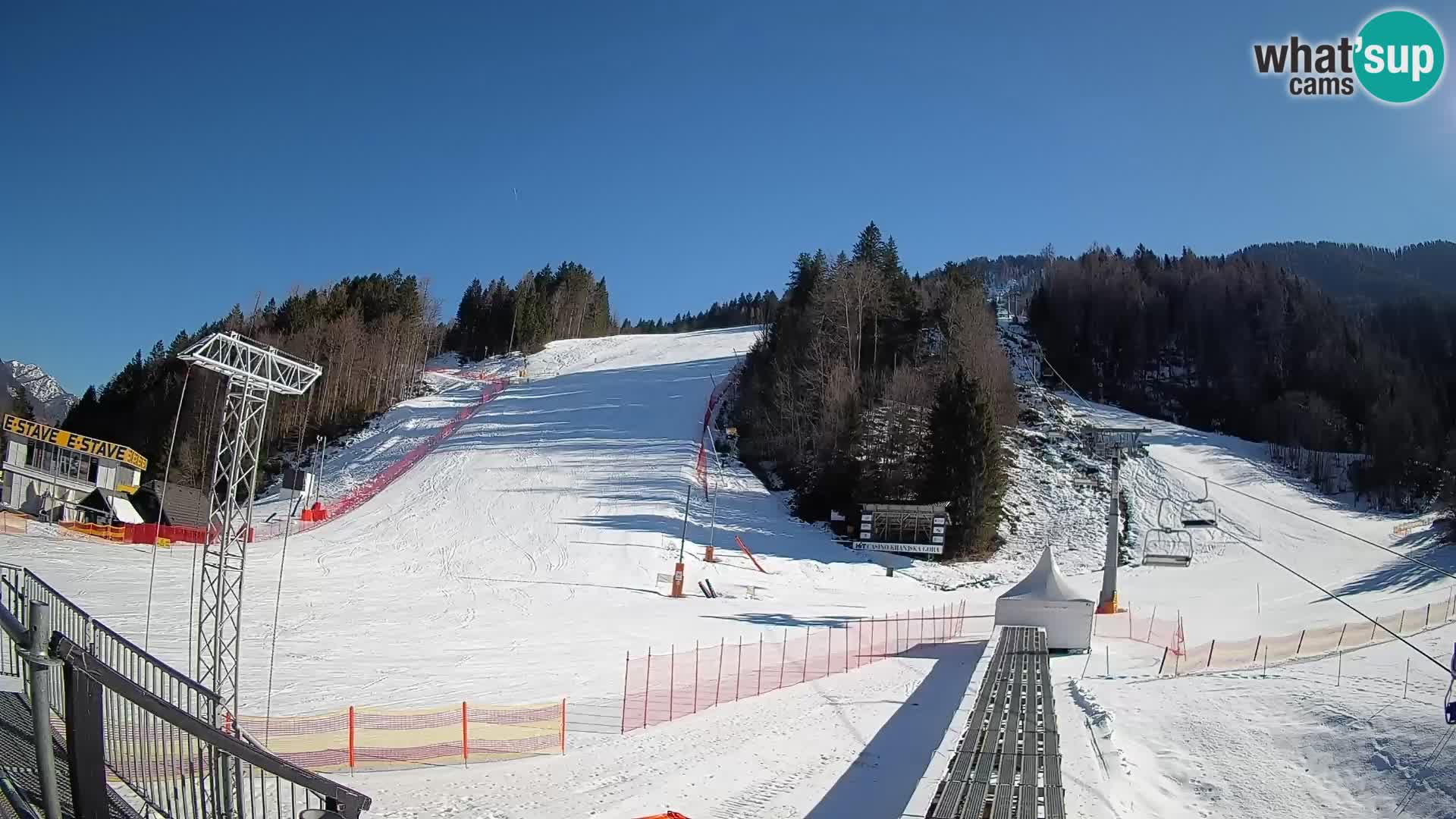 Podkoren / Kranjska Gora – Arrivee slalom géant