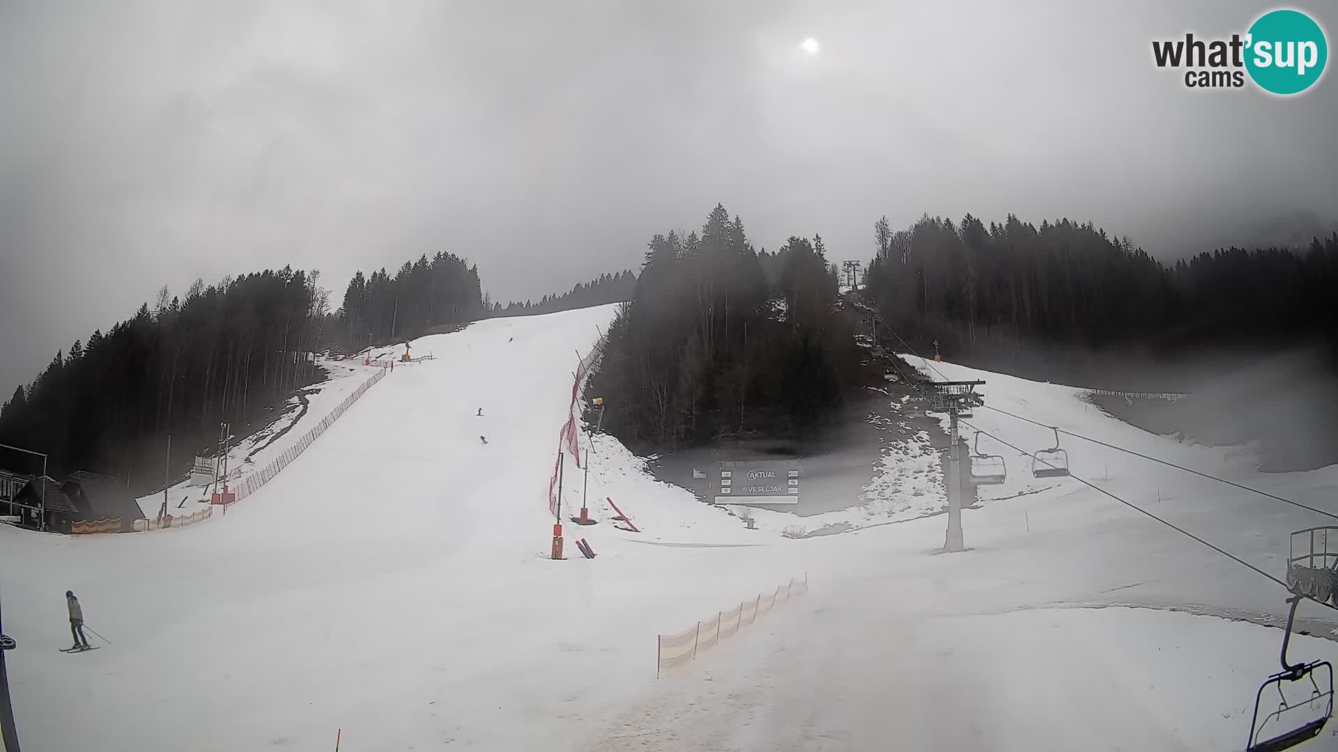 Podkoren / Kranjska Gora – Arrivee slalom géant