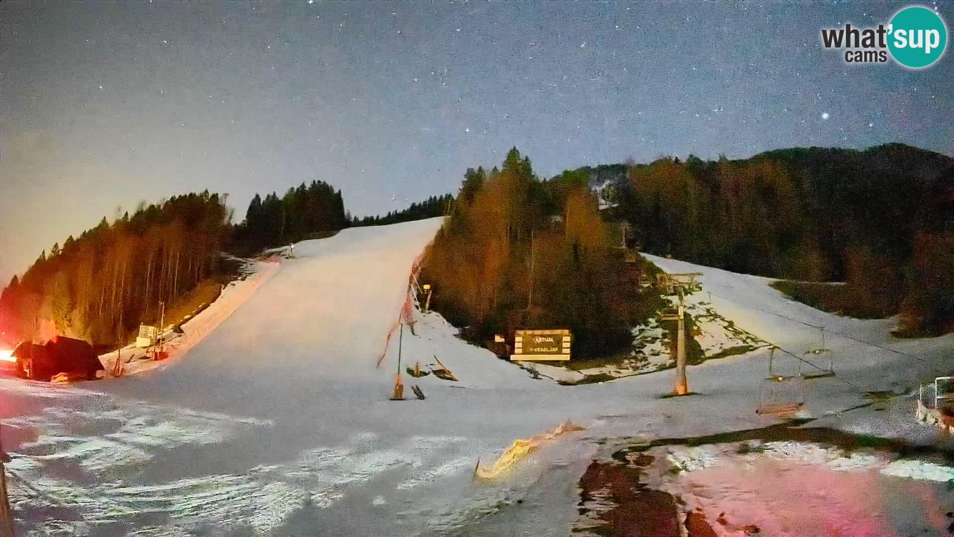 Podkoren / Kranjska Gora – Arrivee slalom géant