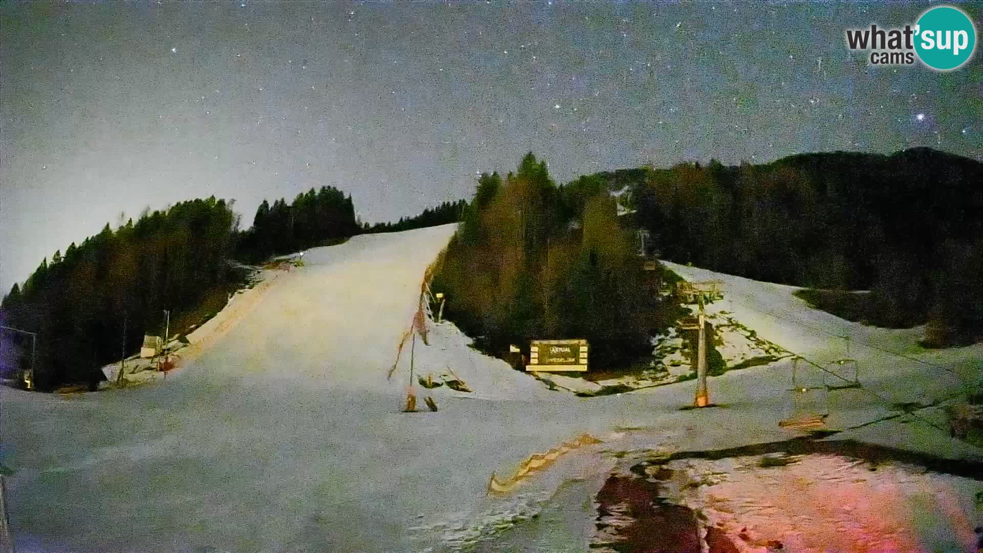 Podkoren / Kranjska Gora – Arrivee slalom géant