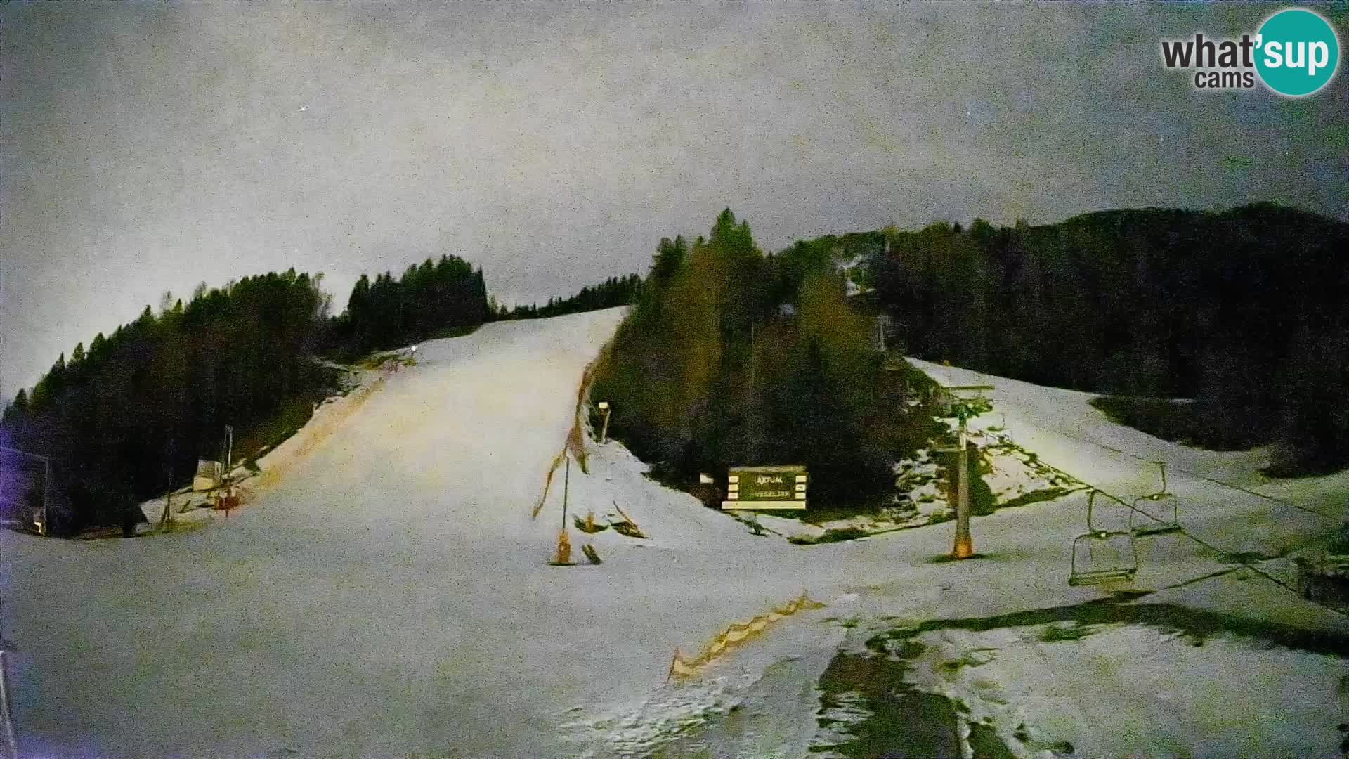 Podkoren / Kranjska Gora – Arrivee slalom géant