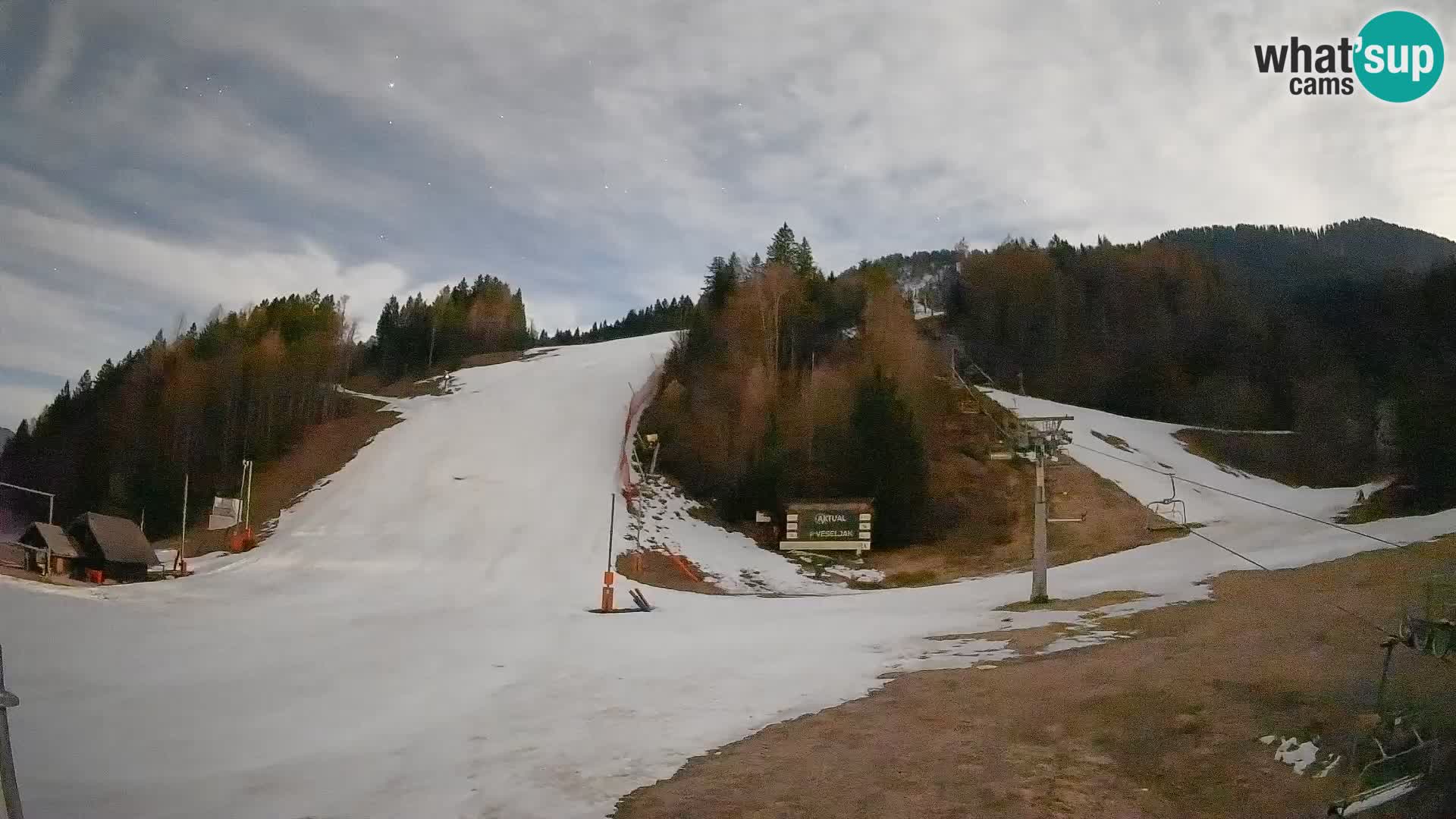 Podkoren / Kranjska Gora – Arrivee slalom géant