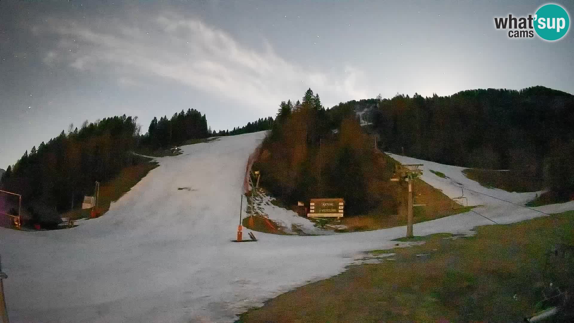 Podkoren / Kranjska Gora – Arrivee slalom géant