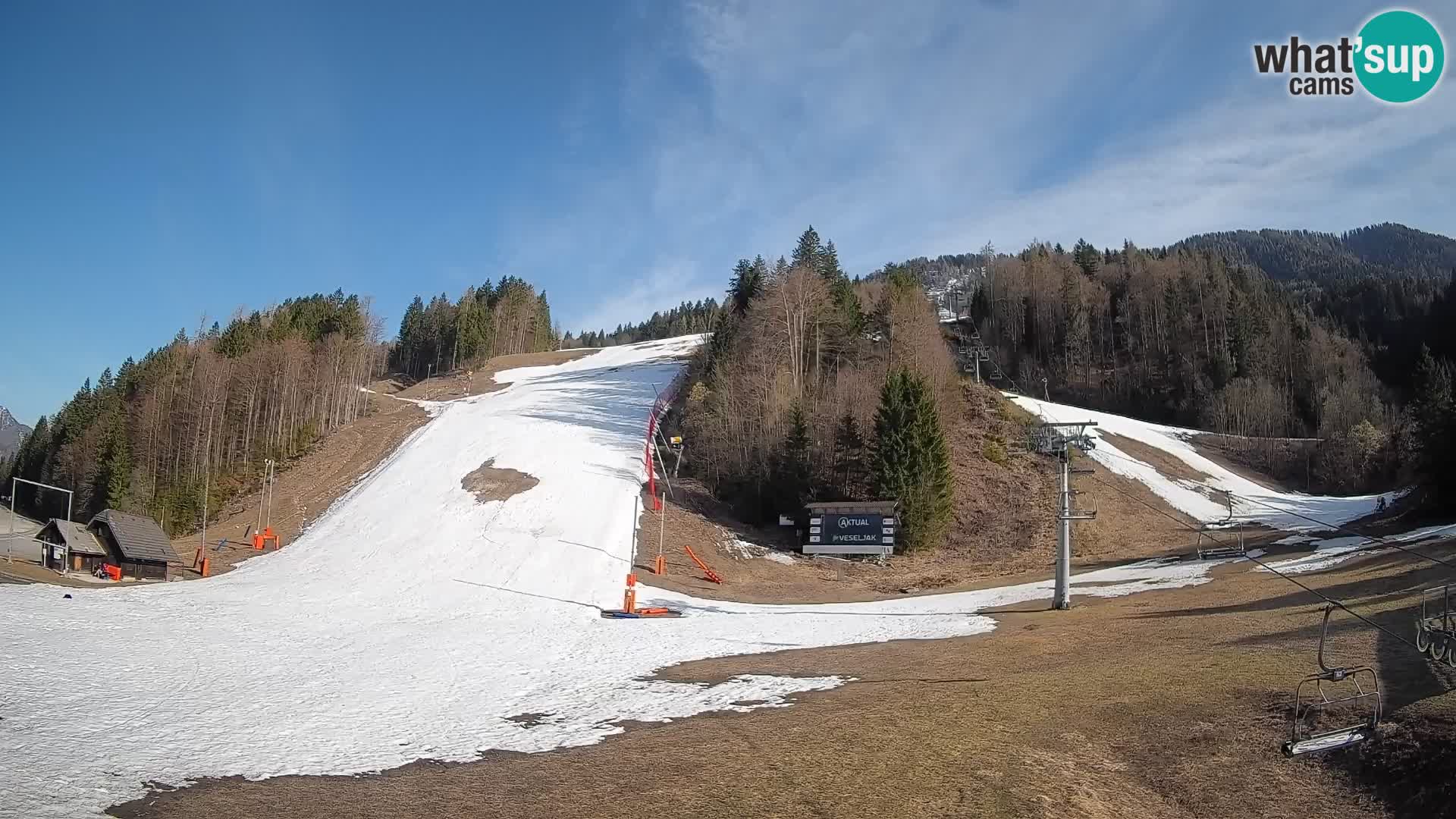 Podkoren / Kranjska Gora – Arrivee slalom géant