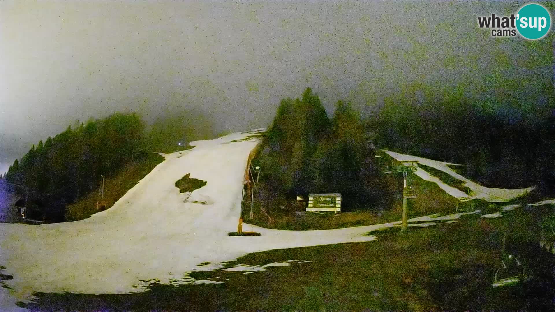 Podkoren / Kranjska Gora – Arrivee slalom géant