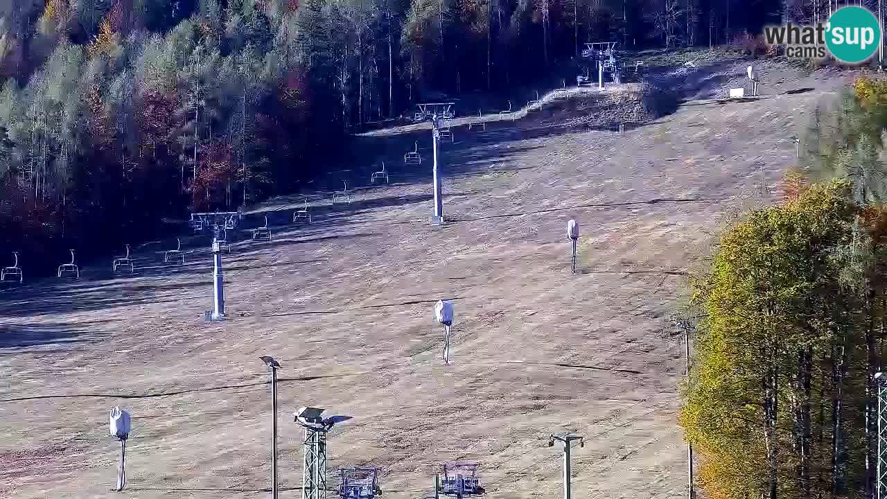 Webcam Kranjska Gora SKI resort | Bech, Kekec, Mojca ski slope